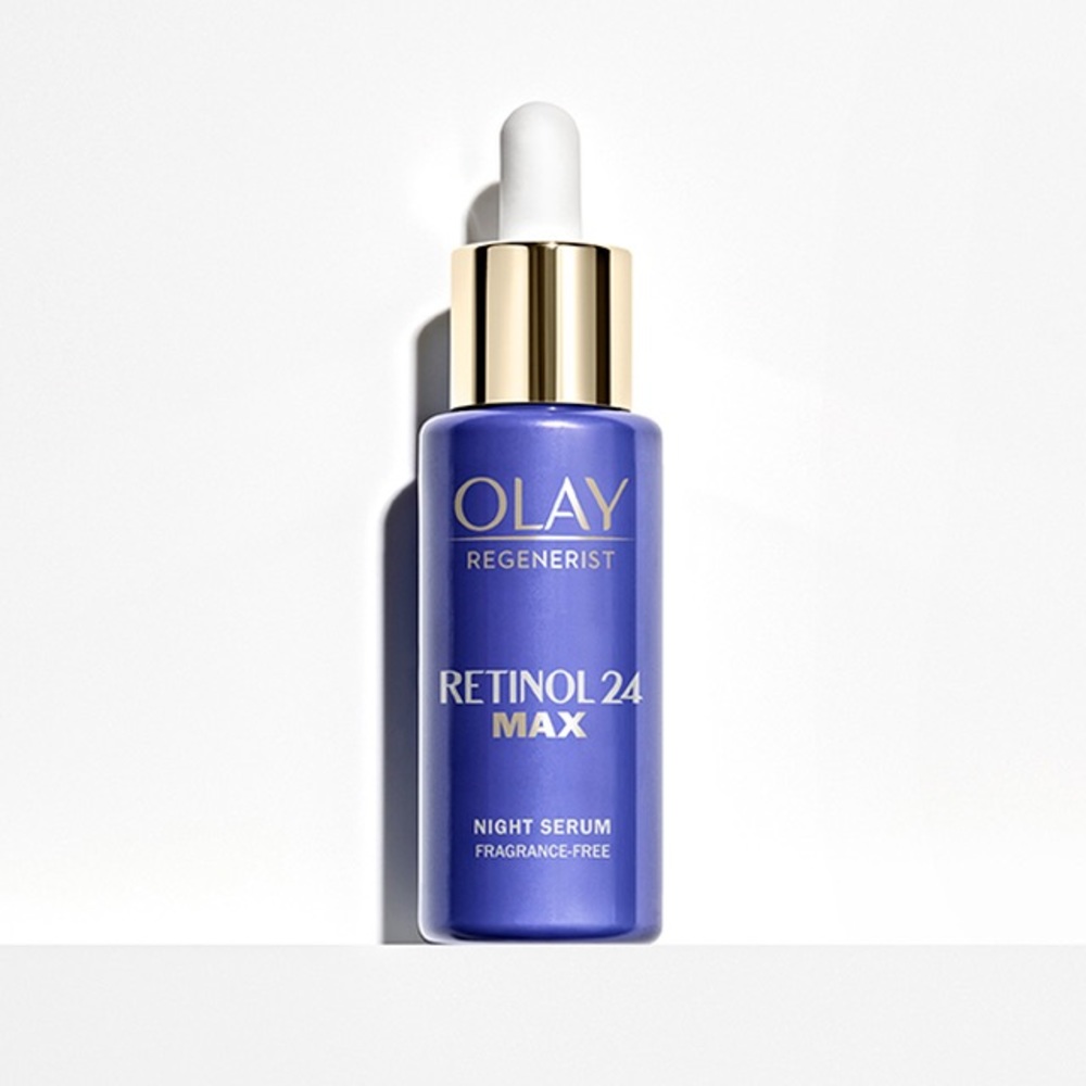 Olay Regenerist Retinol24 Night Facial Serum Penetrate Deep In2 skin’s layers.